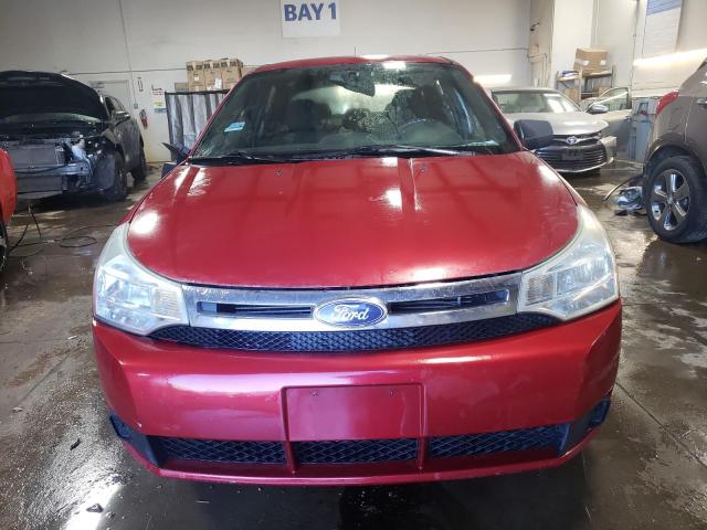 1FAHP3FN9AW267676 - 2010 FORD FOCUS SE RED photo 5