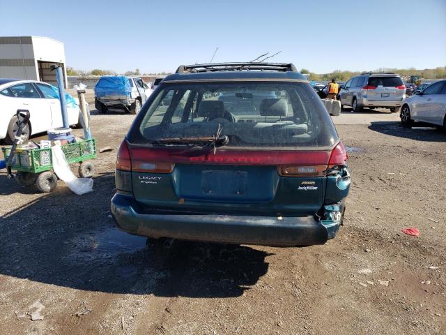 4S3BK425XV6323916 - 1997 SUBARU LEGACY BRIGHTON GREEN photo 6