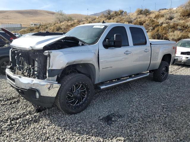 1GT121C88EF128285 - 2014 GMC SIERRA K2500 SLT SILVER photo 1