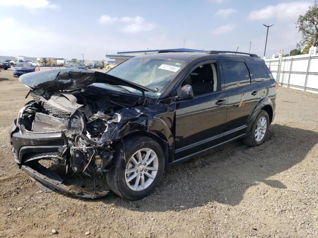 3C4PDCBG7ET213746 - 2014 DODGE JOURNEY SXT BLACK photo 1