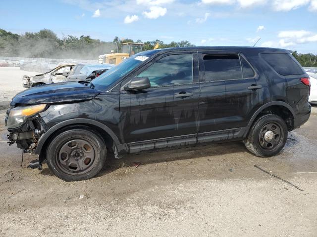 1FM5K8AR2DGA38477 - 2013 FORD EXPLORER POLICE INTERCEPTOR BLACK photo 1