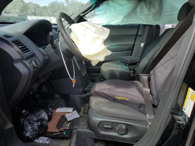 1FM5K8AR2DGA38477 - 2013 FORD EXPLORER POLICE INTERCEPTOR أسود صورة 7