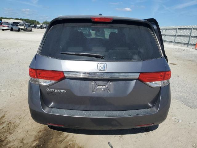 5FNRL5H66EB086539 - 2014 HONDA ODYSSEY EXL GRAY photo 6