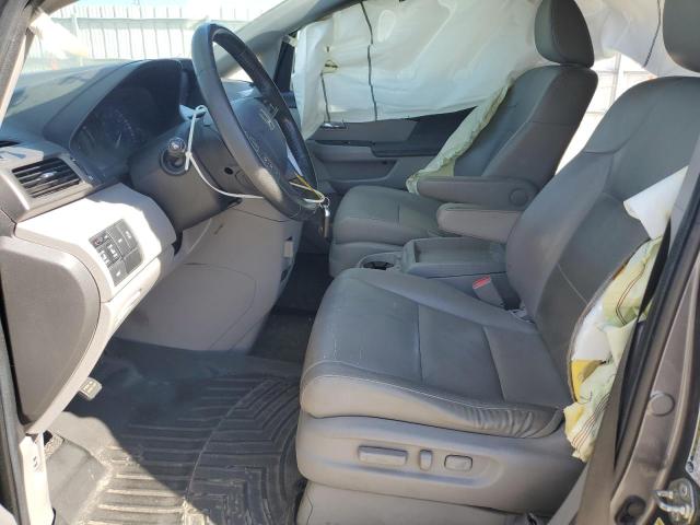 5FNRL5H66EB086539 - 2014 HONDA ODYSSEY EXL GRAY photo 7