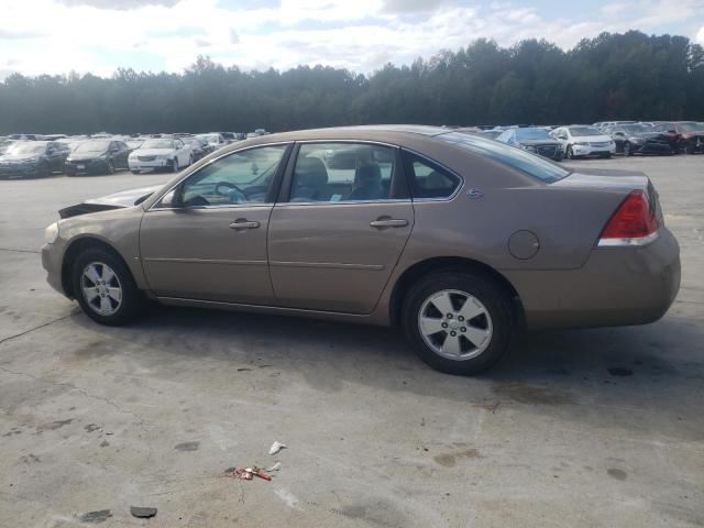 2G1WT58K379292076 - 2007 CHEVROLET IMPALA LT BEIGE photo 2