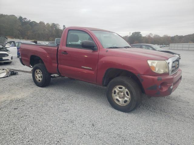 5TENX22N77Z395844 - 2007 TOYOTA TACOMA RED photo 4