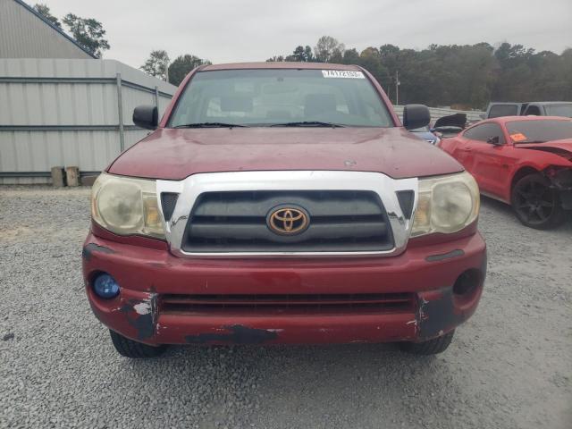 5TENX22N77Z395844 - 2007 TOYOTA TACOMA RED photo 5