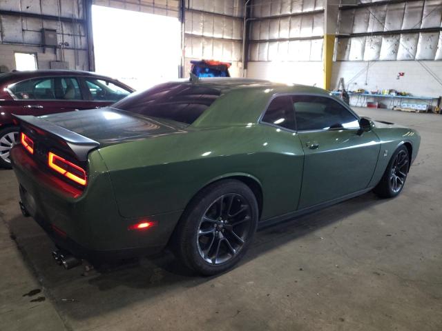 2C3CDZFJ0MH663869 - 2021 DODGE CHALLENGER R/T SCAT PACK GREEN photo 3