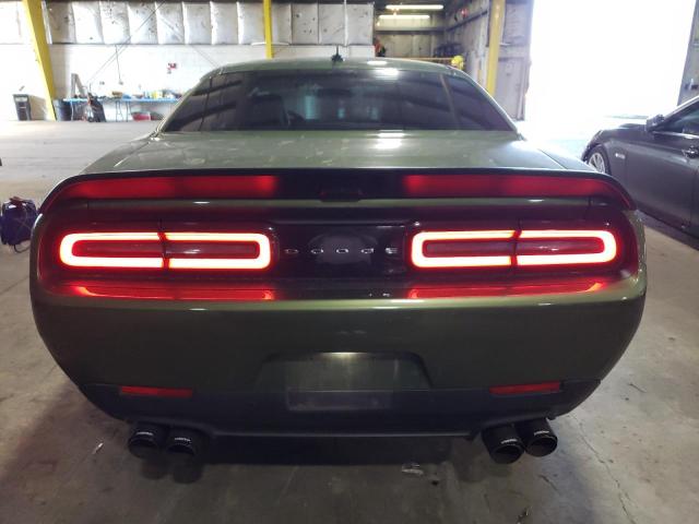 2C3CDZFJ0MH663869 - 2021 DODGE CHALLENGER R/T SCAT PACK GREEN photo 6