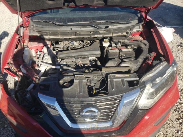 JN8AT2MT2HW387921 - 2017 NISSAN ROGUE S RED photo 12