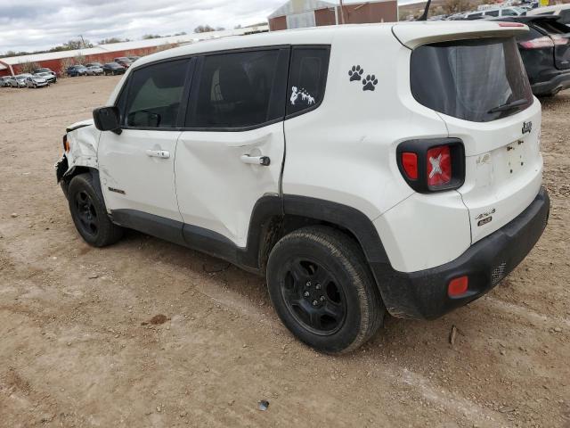 ZACCJBAB1HPF50173 - 2017 JEEP RENEGADE SPORT WHITE photo 2