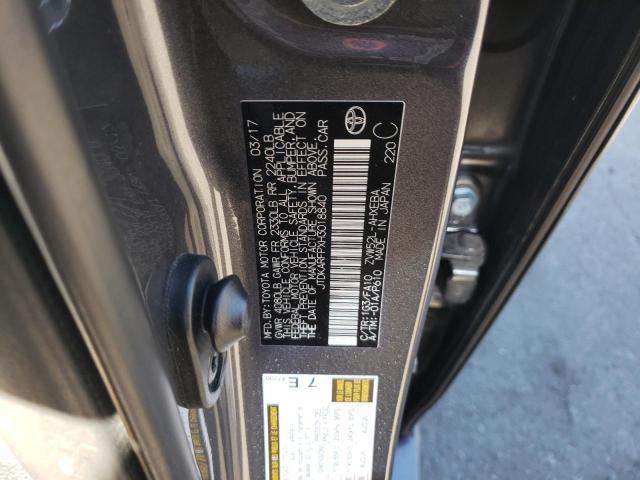 JTDKARFPXH3018840 - 2017 TOYOTA PRIUS PRIM 灰色 照片 12