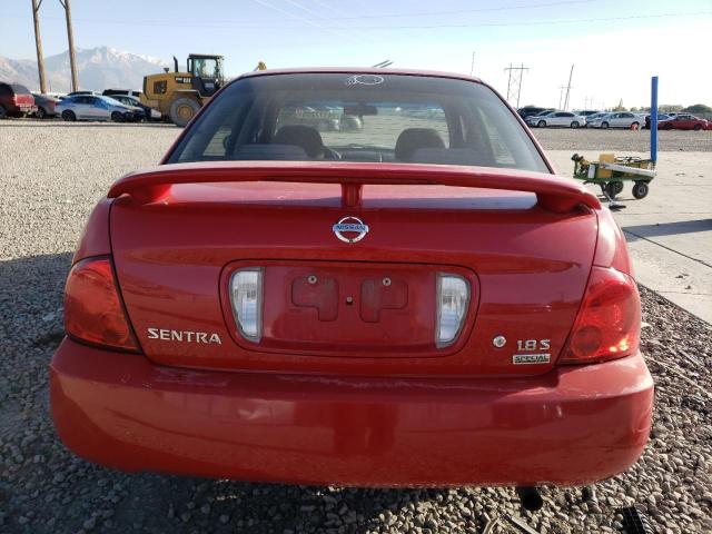 3N1CB51DX5L537798 - 2005 NISSAN SENTRA 1.8 RED photo 6