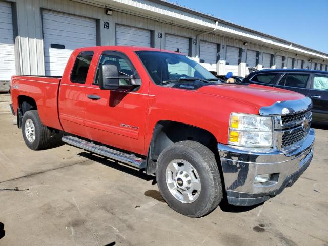 1GC2KXC81BZ208822 - 2011 CHEVROLET SILVERADO K2500 HEAVY DUTY LT RED photo 4