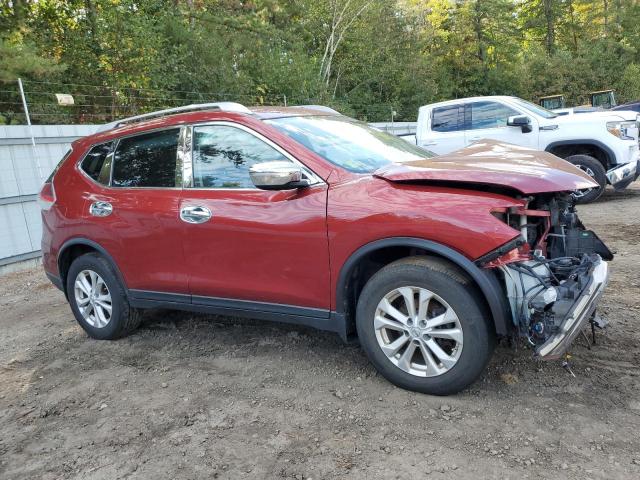 KNMAT2MV1FP519135 - 2015 NISSAN ROGUE S RED photo 4