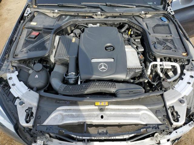 55SWF4JB0FU057923 - 2015 MERCEDES-BENZ C 300 CHARCOAL photo 11