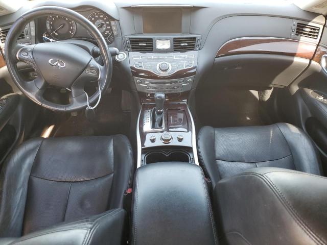 JN1EY1APXDM650049 - 2013 INFINITI M35H GRAY photo 8