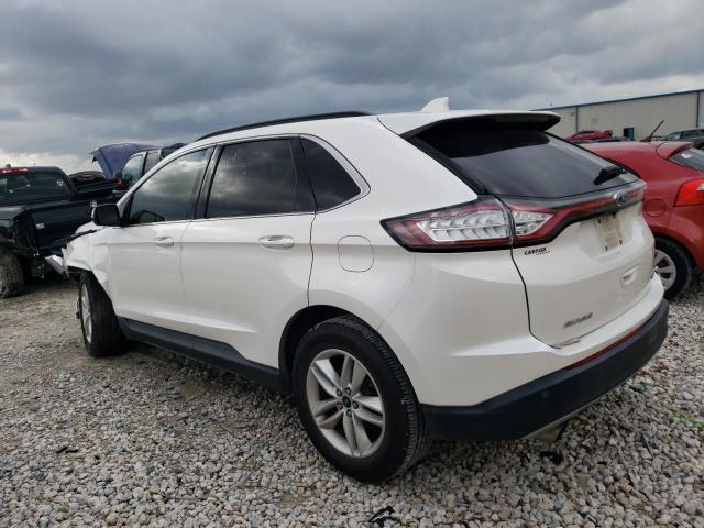 2FMPK3J91HBB68257 - 2017 FORD EDGE SEL WHITE photo 2