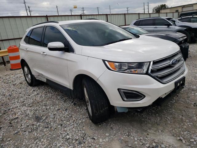 2FMPK3J91HBB68257 - 2017 FORD EDGE SEL WHITE photo 4