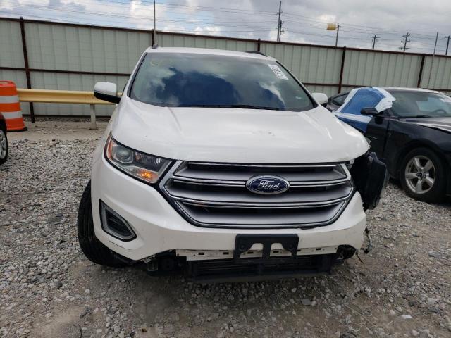 2FMPK3J91HBB68257 - 2017 FORD EDGE SEL WHITE photo 5