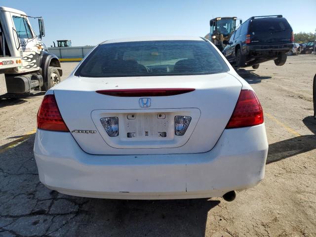 1HGCM56387A094926 - 2007 HONDA ACCORD SE WHITE photo 6