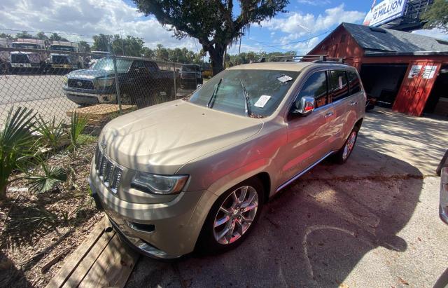 1C4RJEJM9EC500618 - 2014 JEEP GRAND CHER SUMMIT Gümüş foto 2