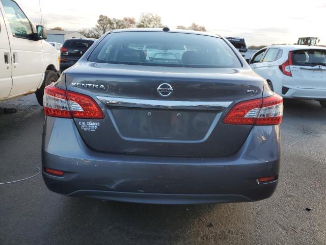 3N1AB7AP5FY306888 - 2015 NISSAN SENTRA S GRAY photo 6