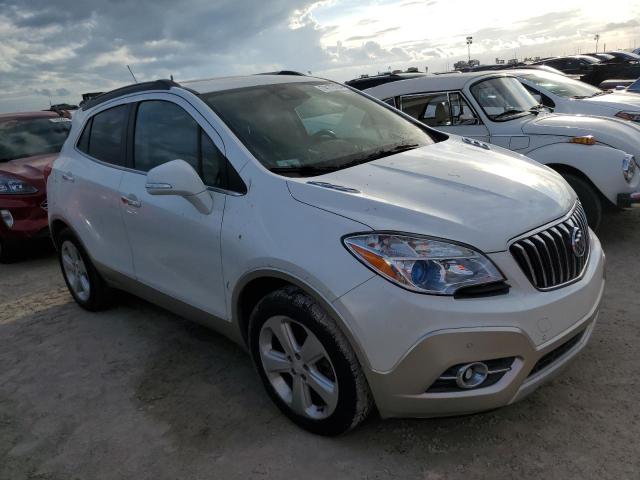 KL4CJHSB2FB111356 - 2015 BUICK ENCORE PREMIUM WHITE photo 4