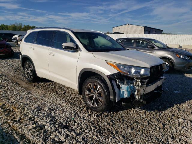 5TDJKRFH1GS330463 - 2016 TOYOTA HIGHLANDER XLE WHITE photo 4