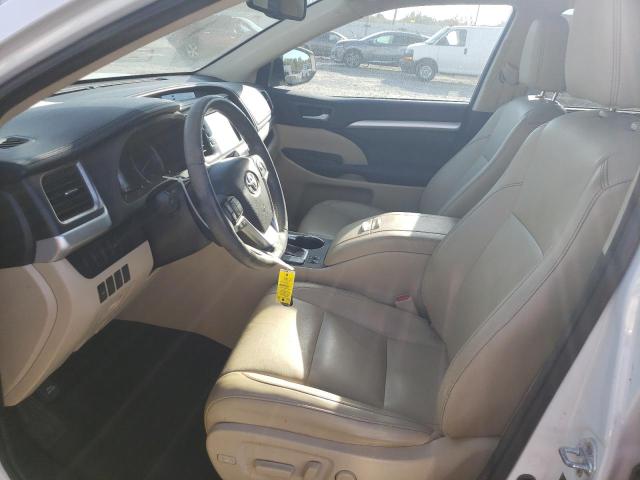 5TDJKRFH1GS330463 - 2016 TOYOTA HIGHLANDER XLE WHITE photo 7