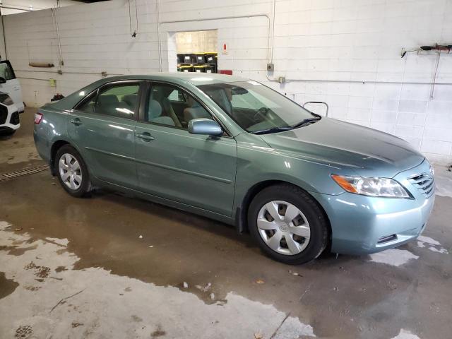 4T1BE46K57U556555 - 2007 TOYOTA CAMRY CE GREEN photo 4