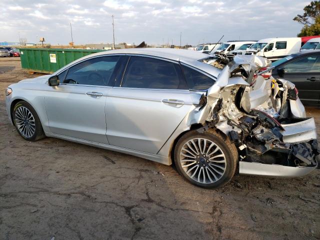 3FA6P0RU9JR149378 - 2018 FORD FUSION TITANIUM/PLATINUM HEV SILVER photo 2