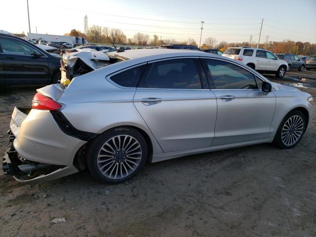 3FA6P0RU9JR149378 - 2018 FORD FUSION TITANIUM/PLATINUM HEV SILVER photo 3