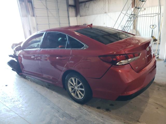 5NPE24AF8KH746650 - 2019 HYUNDAI SONATA SE RED photo 2