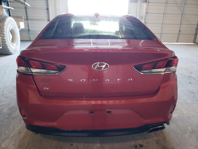 5NPE24AF8KH746650 - 2019 HYUNDAI SONATA SE RED photo 6