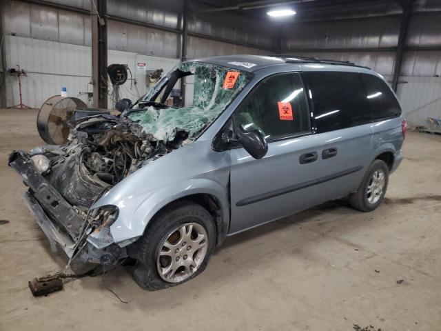 1D4GP25383B215663 - 2003 DODGE CARAVAN SE BLUE photo 1