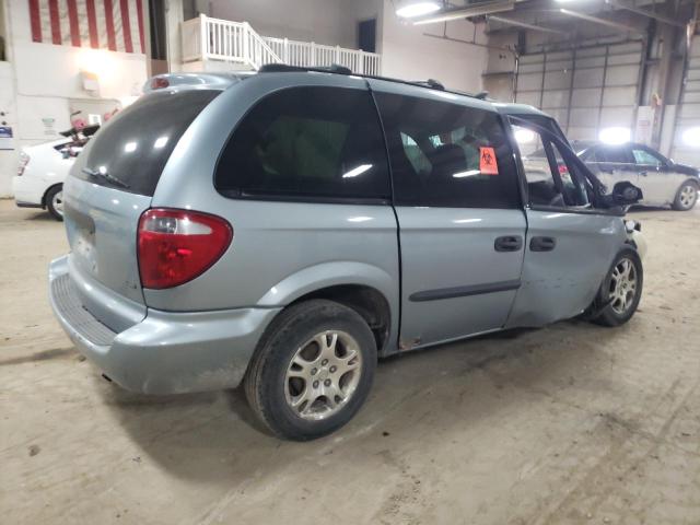 1D4GP25383B215663 - 2003 DODGE CARAVAN SE BLUE photo 3