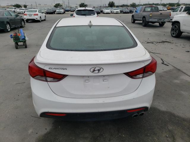 KMHDH6AH1EU023932 - 2014 HYUNDAI ELANTRA CO GS WHITE photo 6