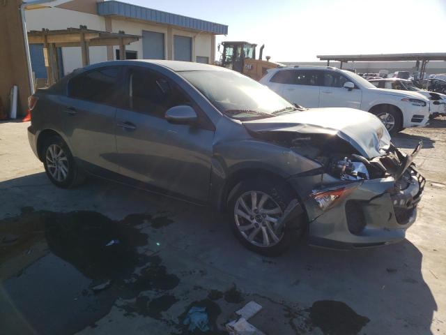 JM1BL1VP8D1751858 - 2013 MAZDA 3 I GRAY photo 4