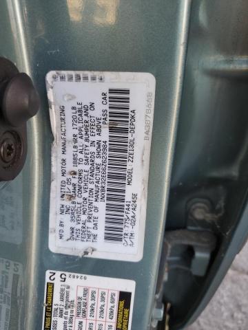 1NXBR32E66Z623984 - 2006 TOYOTA COROLLA CE TEAL photo 12