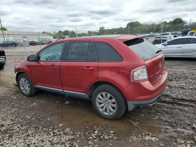 2FMDK38C58BA38230 - 2008 FORD EDGE SEL RED photo 2