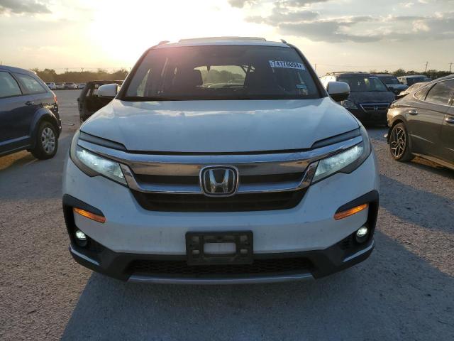 5FNYF5H91KB019422 - 2019 HONDA PILOT TOURING WHITE photo 5