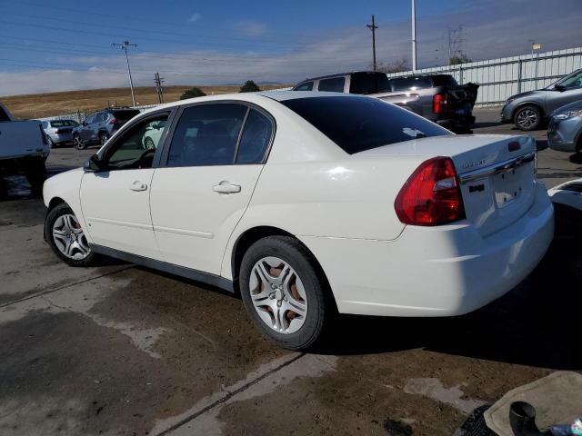 1G1ZS58N67F293305 - 2007 CHEVROLET MALIBU LS WHITE photo 2