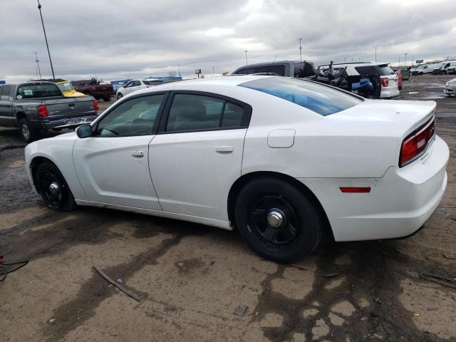 2C3CDXAG0EH368191 - 2014 DODGE CHARGER POLICE WHITE photo 2