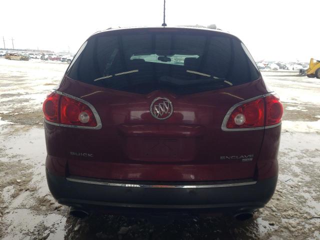 5GAEV23708J159541 - 2008 BUICK ENCLAVE CXL MAROON photo 6