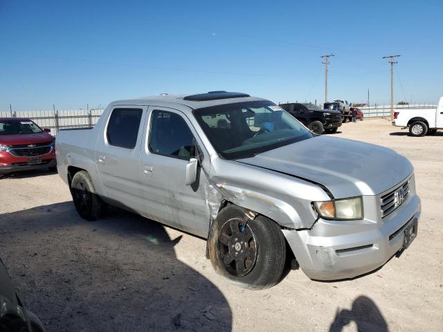 2HJYK16528H504512 - 2008 HONDA RIDGELINE RTL SILVER photo 4