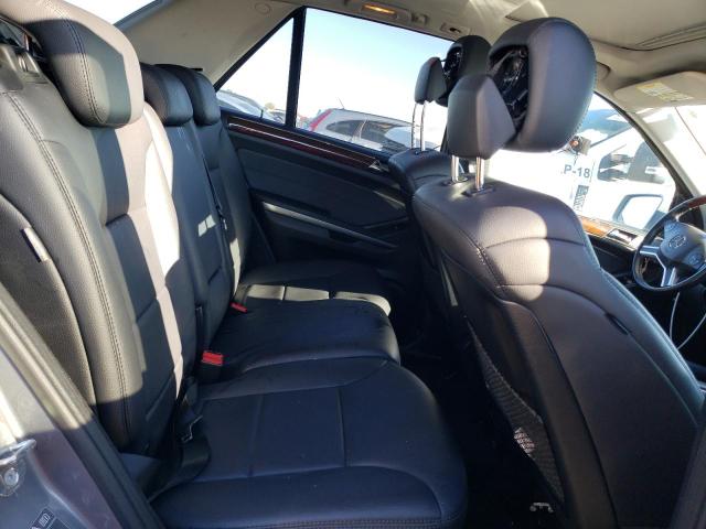 4JGBB8GB0BA666566 - 2011 MERCEDES-BENZ ML 350 4MATIC GRAY photo 10