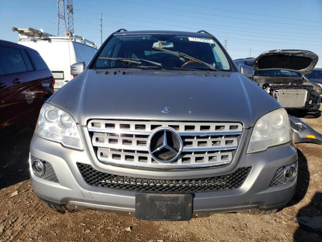 4JGBB8GB0BA666566 - 2011 MERCEDES-BENZ ML 350 4MATIC GRAY photo 5