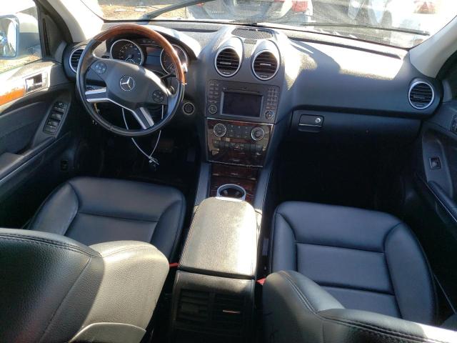 4JGBB8GB0BA666566 - 2011 MERCEDES-BENZ ML 350 4MATIC GRAY photo 8