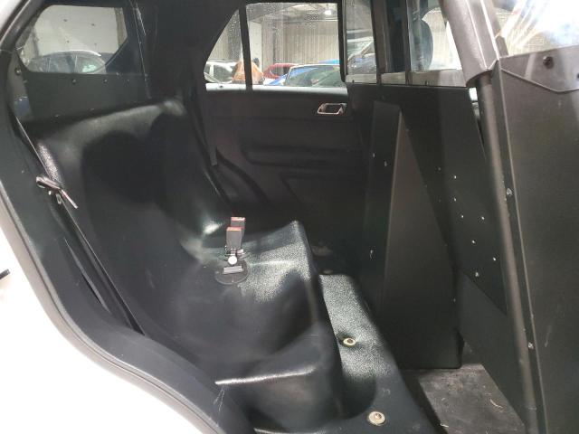 1FM5K8AR8KGB44090 - 2019 FORD EXPLORER POLICE INTERCEPTOR WHITE photo 10